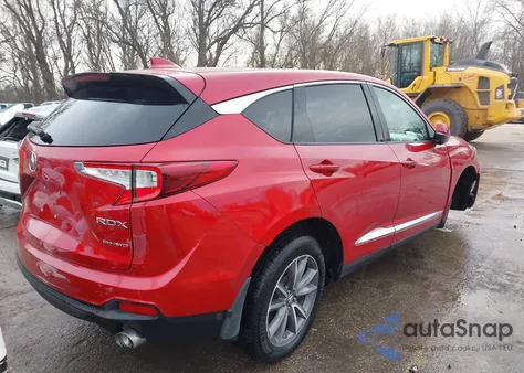 2019 Acura Rdx Technology Package z USA, uszkodzony, nr VIN 5J8TC2H59KL043920